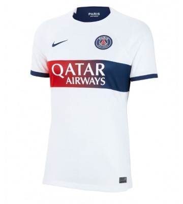Paris Saint-Germain Replica Away Stadium Shirt for Women 2023-24 Short Sleeve